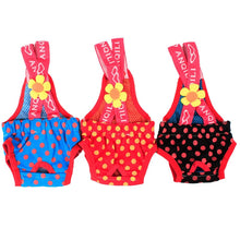 Load image into Gallery viewer, Chic and Trendy Patterned Strap Panties for Dogs