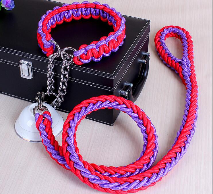 Fur Bebe Stout Double-Braided Leash & Collar